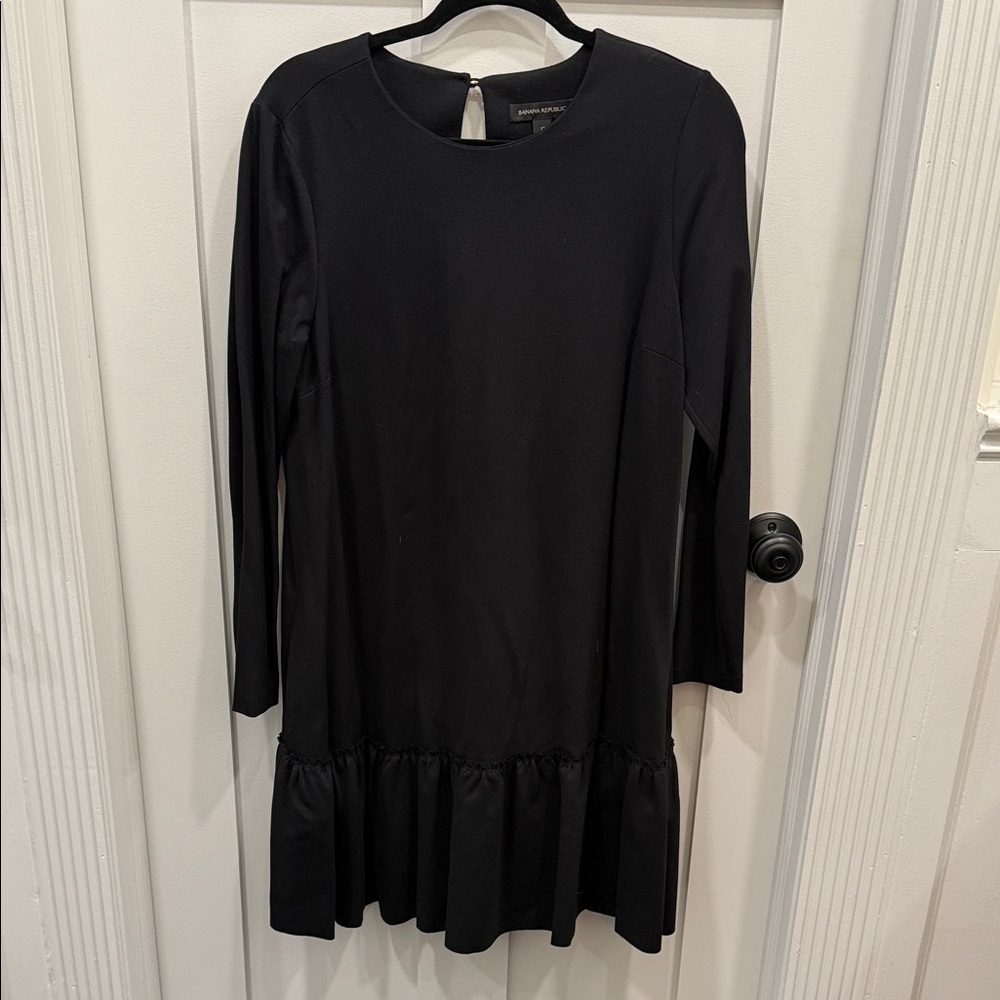 Banana Republic Black Midi Dress
